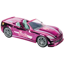Happy People 63619 - Ferngesteurtes Auto - Barbie Dream Car (pink, 40 cm)