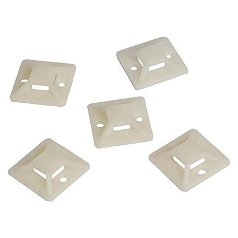 LogiLink Kabelbinderhalterungen (Befestigungsschlaufen, 19 mm, 100 Stk.) (KAB0042)