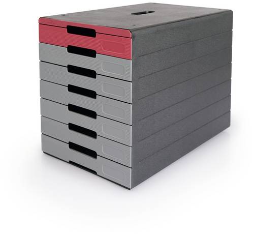 Durable IDEALBOX PRO 7 776303 Schubladenbox Anthrazit DIN A4, DIN C4 Anzahl der Schubfächer: 7