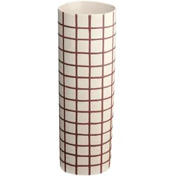 ASA Vase Bordeaux squares 25cm
