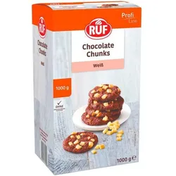 RUF Schokostreusel »Chocolate Chunks weiße Schokolade« 1 kg