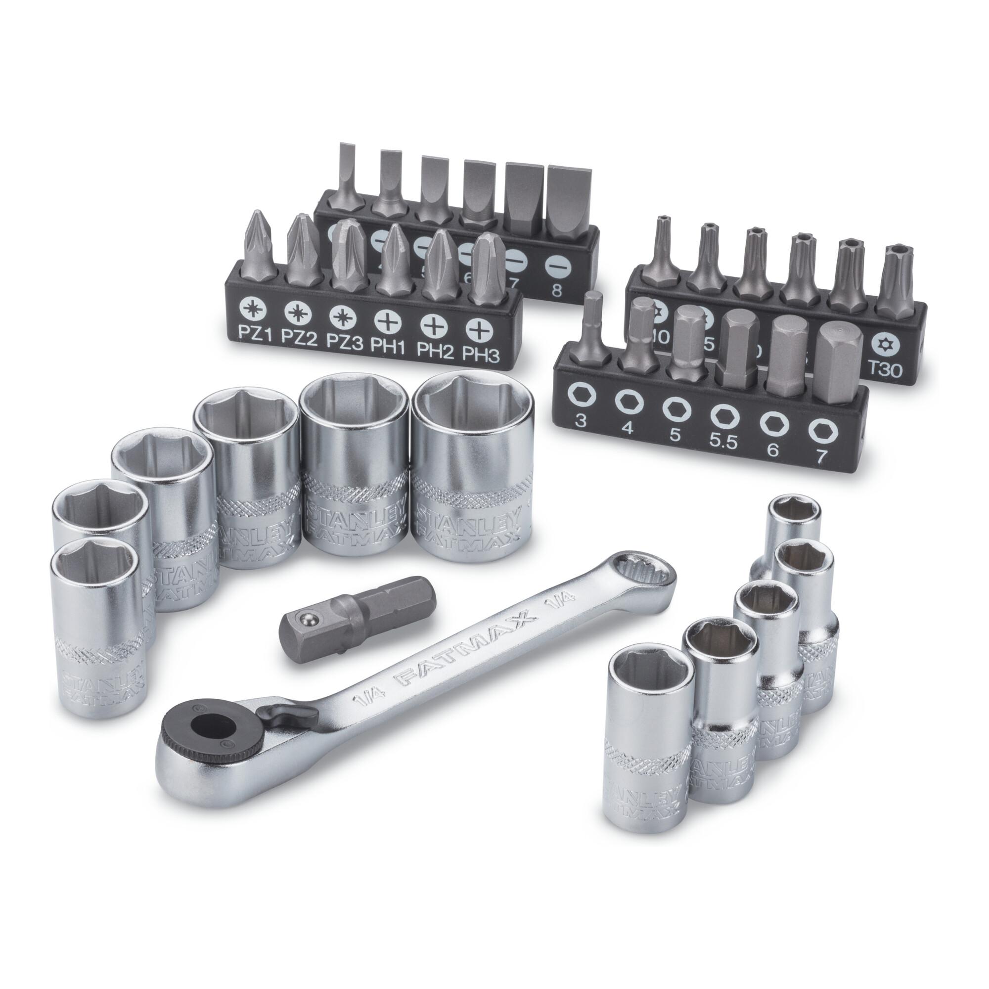Stanley 1/4" FM PRO-STACK Stecknuss Set 37tlg (FMMT19101-0)