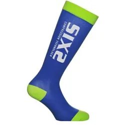 Sixs, Unisex, Sportsocken, Recovery BG (35 - 38), Grün, Blau