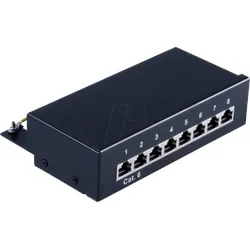 SHVP BS75059 - Cat.6 Patchpanel, geschirmt, 8 Port