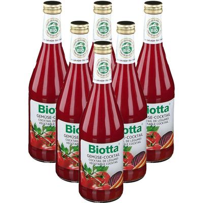 Biotta Bio Gemüse-Cocktail, Saft 6x500 ml
