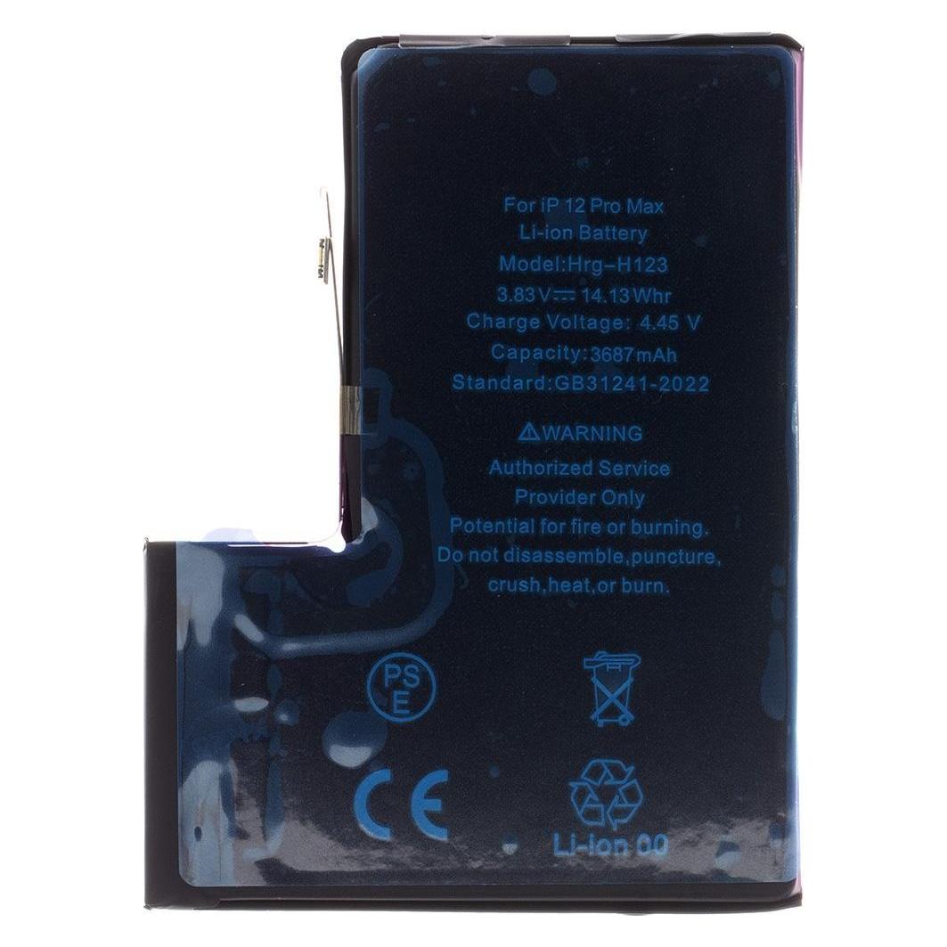 iLike Battery - Battery for iPhone 12 Pro Max 3687mAh Li-Ion Resetted (Bulk) (8596311279720)