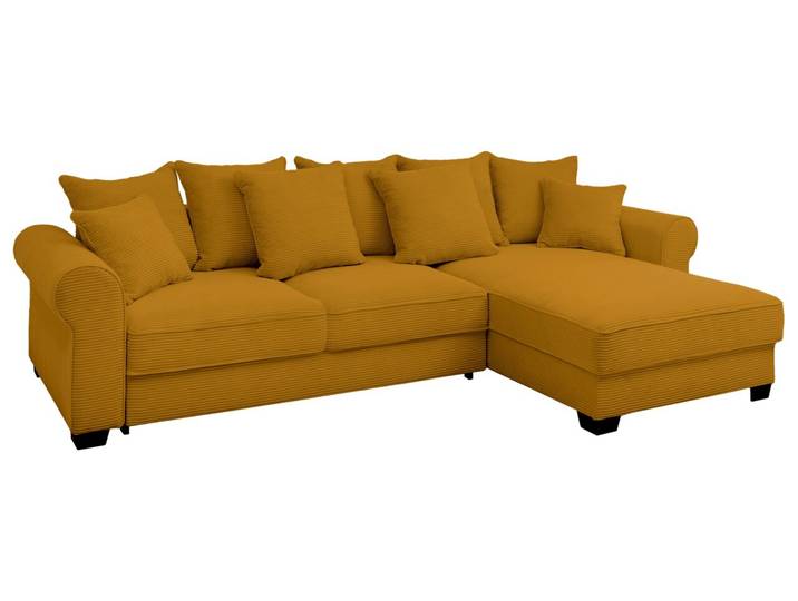 Hom´in Ecksofa MAUREEN XL, senf, Cord