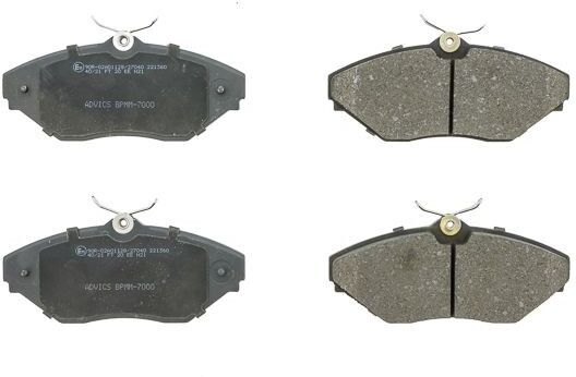 AISIN BPMM-7000 Brake pad set