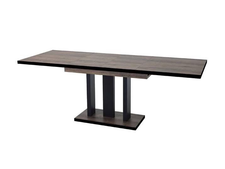 Endo-Moebel Esstisch Esstisch Appia Special 130 / 210cm schwarz Esszimmertisch erweiterbar
