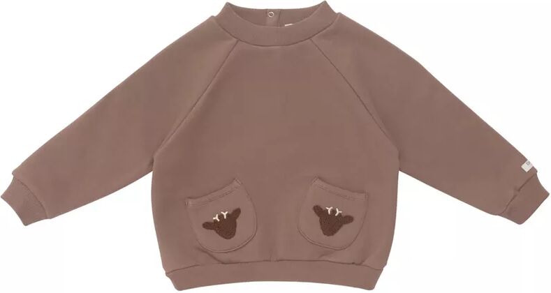 Donsje Amsterdam - Pullover, Foppe Sweater   Stags, 6-9M, Braun