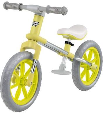 Costway 12 Inch Balance Bike with Adjustable Seat and Rotatable Handlebar-Green