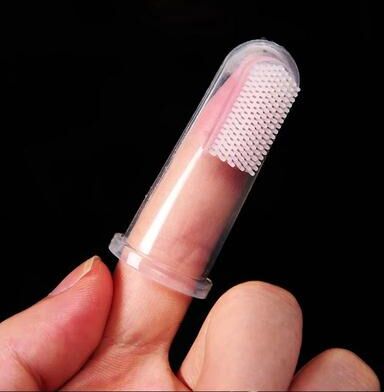 Uplifted Finds Super Soft Silicone Finger Toothbrush 1 Pc
