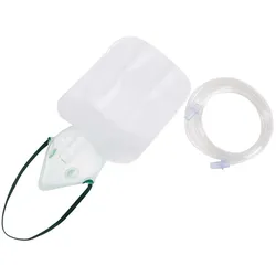 Sauerstoff-Inhalationsmmaske mit Sparbeutel/O2-Reservoir