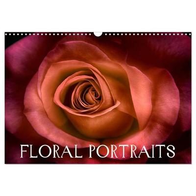 Floral Portraits - Blumen Impression (Wandkalender 2026 DIN A3 quer), CALVENDO Monatskalender