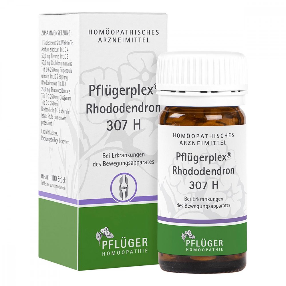 Homöopathisches Laboratorium Alexander Pflüger Gmb Pflügerplex Rhododendron 307 H Tabletten 00868201