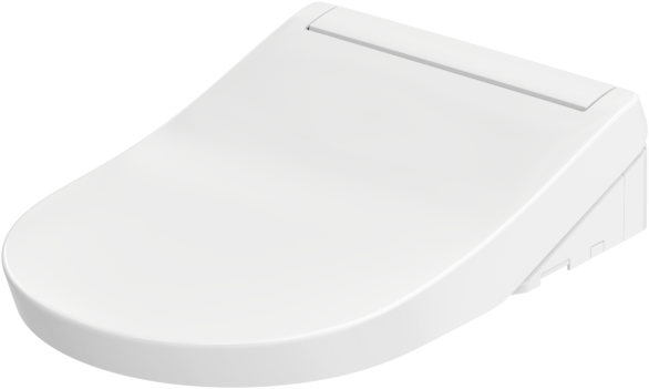TOTO Europe TOTO WC-Sitz-Aufsatz TCF34170GEU 38,3x54x13cm, mit verdeckten Anschlüssen, mit Fernbedienung, weiß