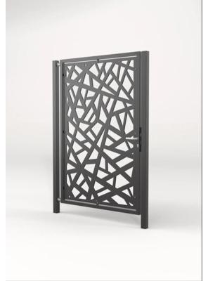 Einzeltor ALBERTS Nest 125 x 180 cm anthrazit