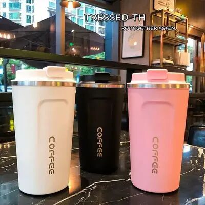 Combo Retail Shop Stainless Steel Coffee Mug, Portable Tumbler, Vacuum Flasks, Thermal Cup, Keeps Hot And Cold, Coffee Cup green 510ml