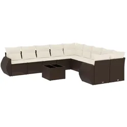 vidaXL, Gartenlounge, Zaburus (Mit Tisch)