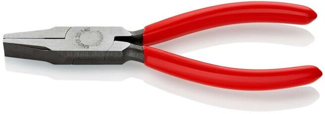 KNIPEX 20 01 140 Pince plate noire atramentée 140 mm (20 01 140)