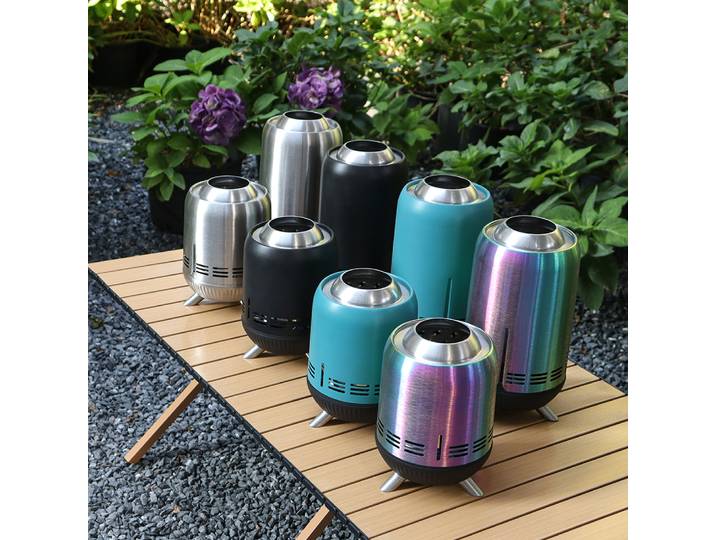Brasero de table, foyer extérieur sans fumée, mini brasero avec sac de transport pour le camping, la cour, le patio, le jardin, le pique-nique
