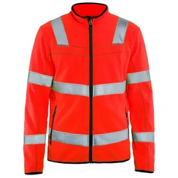 Warnschutz Microfleece-Jacke "4941" - 4XL - hellrot