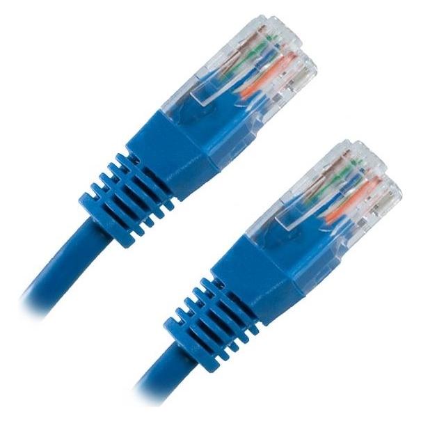 Lynx Cs CS Patchcord, Cat6, UTP, 1m, niebieski (PK-UTP6-010-BLU) (UTP, CAT6, 1 m) (PK-UTP6-010-BLU)