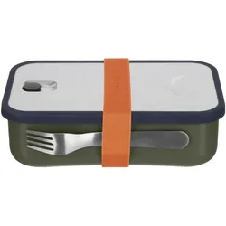 Salewa Puez Stainless Steel Lunch Box, Lunchbox, Grün