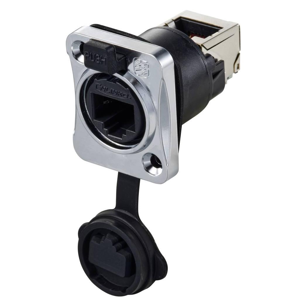 Tru Components Einbaubuchse, gewinkelt TC-12770432 Einführhilfe für RJ45 1 (TC-12770432)