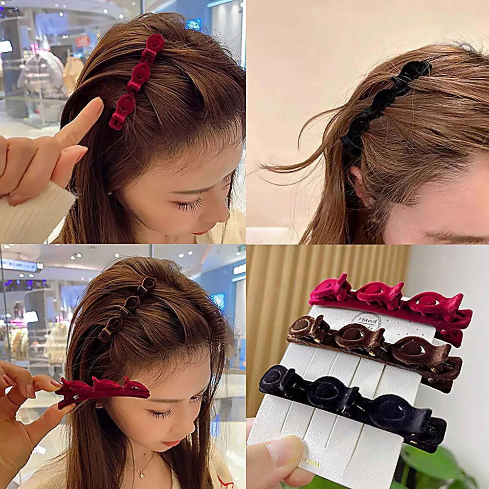INF Pinces à cheveux en 3 couleurs, pack de 3