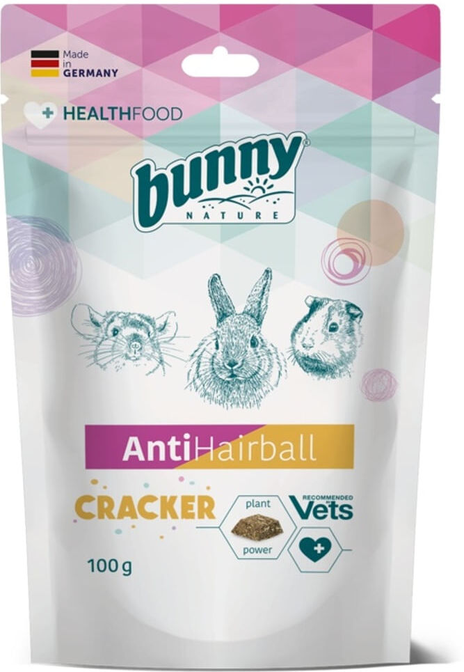 Bunny Nature Snack per Roditori Anti Hairball Cracker 100G