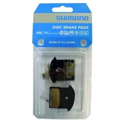 Shimano Scheibenbremsbeläge J04C mit Kühlrippen Metall IBPJ04CMFA SB-Verpackung