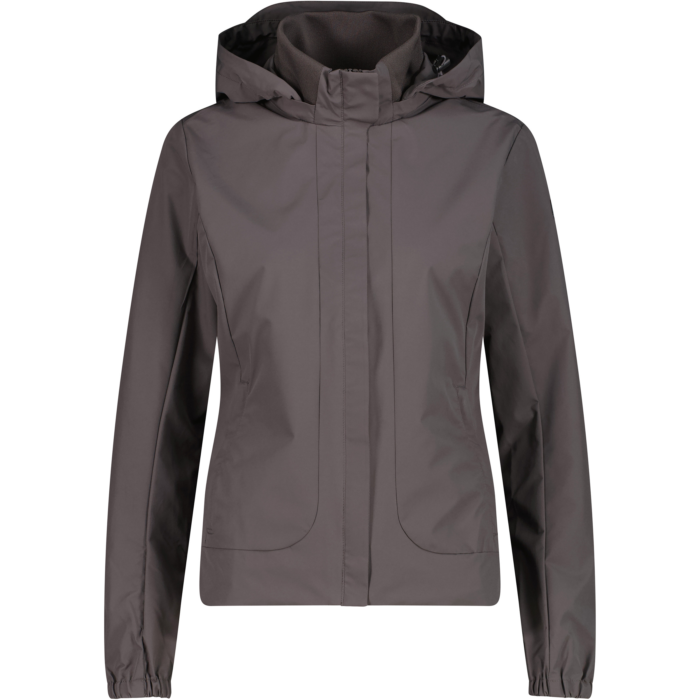 CMP Zip Damen Regenjacke grau Größe L Lifestyle Wasserabweisend Wasserabweisend