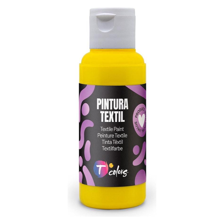 Colors 80 ml yellow textile paint (80 ml) (68131782)