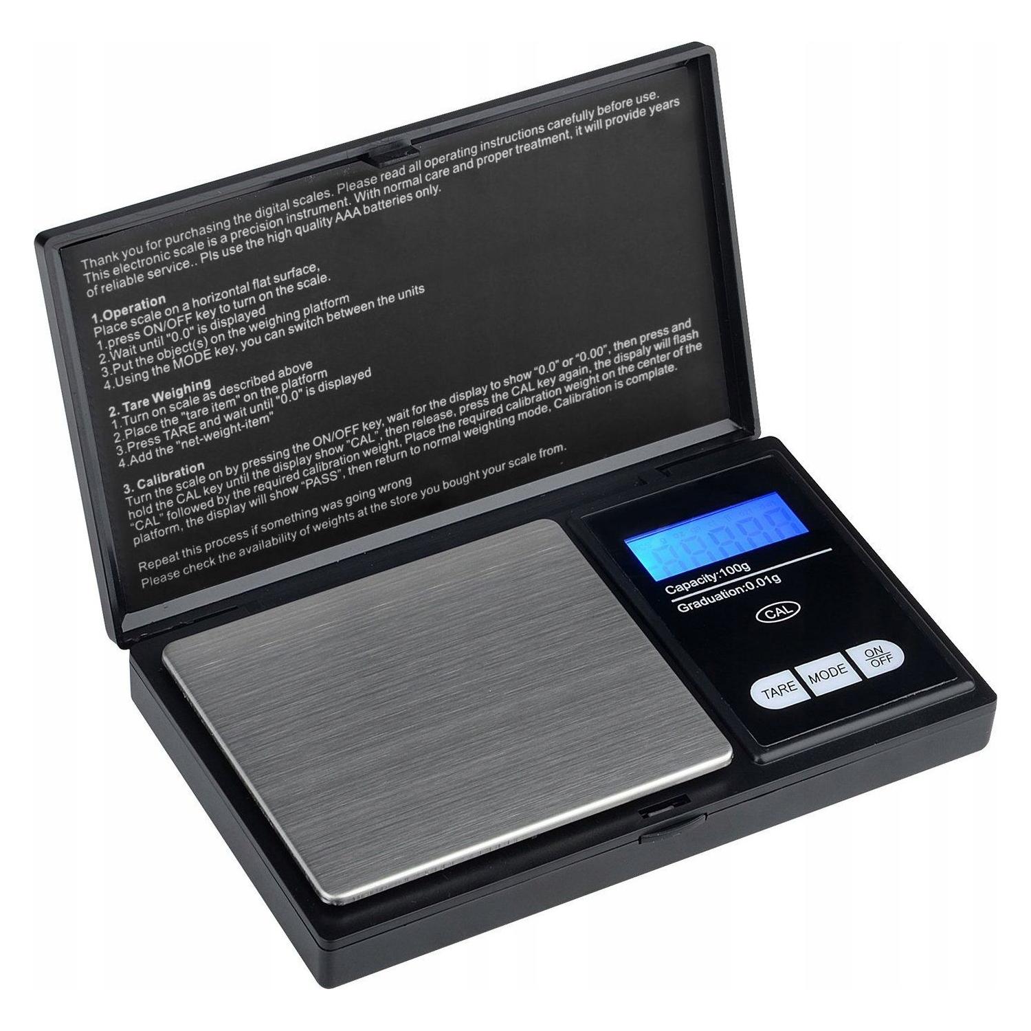 LTC Schmuckwaage 0,01 g, 0,05 ct, LCD-Display. Yxapud (LXWG104)