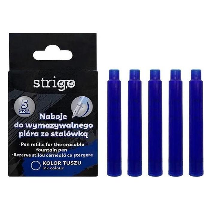 Stigo Bike Blaue STRIGO löschbare Stiftpatronen (Blau, 5 Stk.) (47624474)