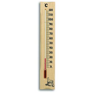 TFA Saunathermometer 40.1000, 380 mm, 0 °C bis 120 °C, aus Kiefernholz