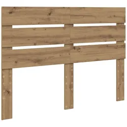 vidaXL Kopfteil Artisan-Eiche 140 cm Holzwerkstoff