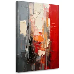 LEINWANDBILD Abstraktion 60x90cm