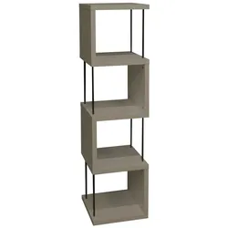 Mäusbacher Regal Sticks Dekor Grau Taupe