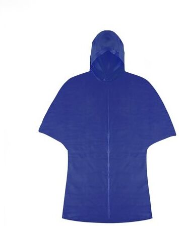 Poncho personnalisé imperméable Zaril PEVA bleu