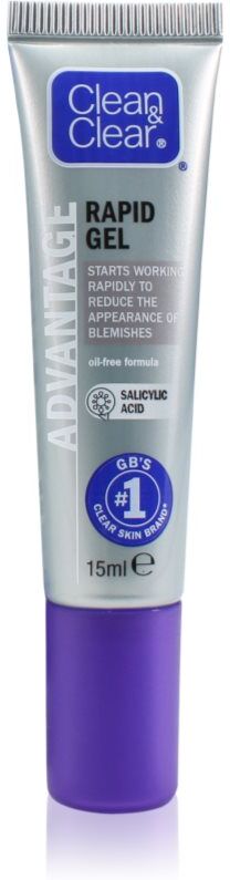 Clean & Clear Advantage topical acne treatment with gel consistency 15 ml
