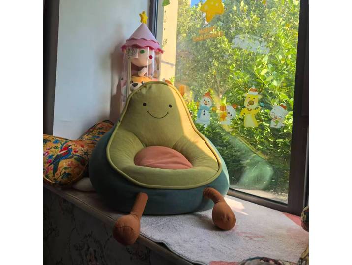 Chaise de canapé pingouin avocat, simple place créative pour salon et chambre à coucher, jolie chaise de lecture pour balcon et loisirs