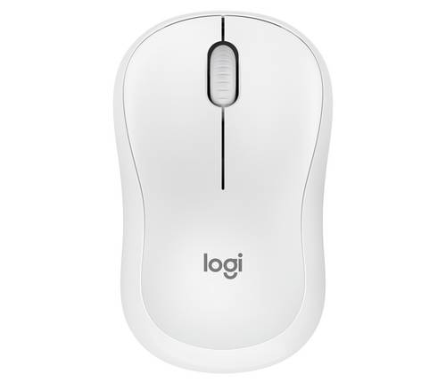 Logitech M240 Maus Weiß 3 Tasten