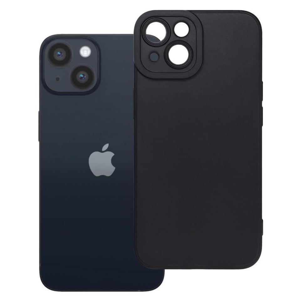 OEM Hülle mit Rückseitenschutz für das iPhone 14 Matt 2.0, schwarz (Apple iPhone 14) (74676105)