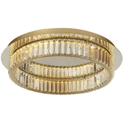 Nova Luce 9333079 Aurelia LED Deckenleuchte Gold