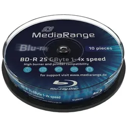 MediaRange MR499 Leere Blu-Ray Disc BD-R 25 GB 10 Stück(e)