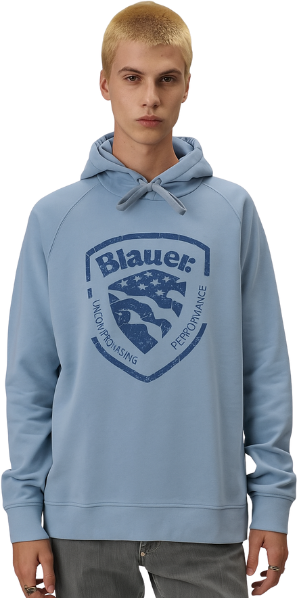 Sudadera Blauer Capucha Hombre Azul M