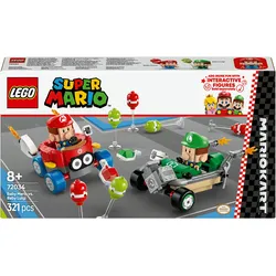 LEGO Mario Kart - Baby Mario vs. Baby Luigi (LEGO Super Mario)
