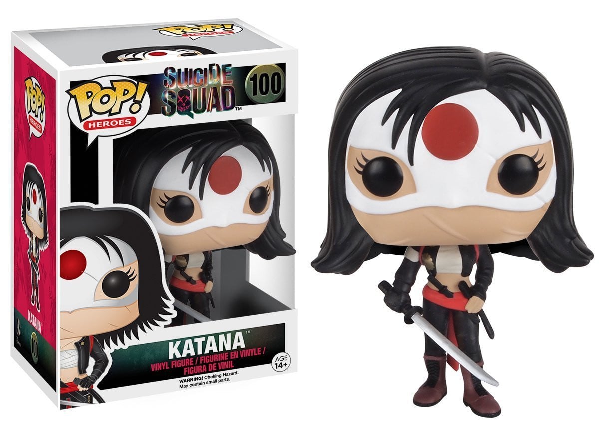 Funko Pop! Vinyl figuur Suicide Squad - Katana 100